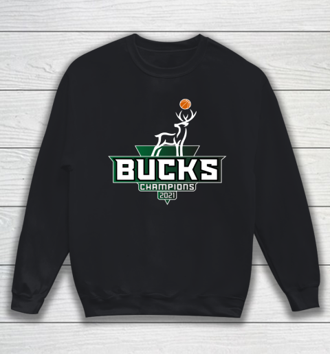Bucks Champions NBA Championship 2021 Sweatshirt Tee For Sports