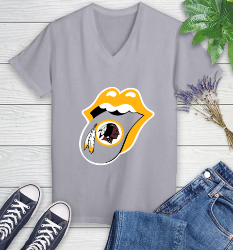 Washington Redskins NFL Football Lips I Root For My Team Adoring Fan 80