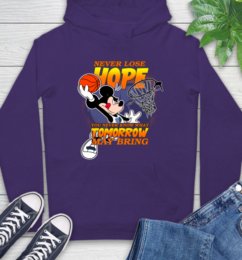 Memphis Grizzlies NBA Basketball Mickey Disney Never Lose Hope Hoodie 5