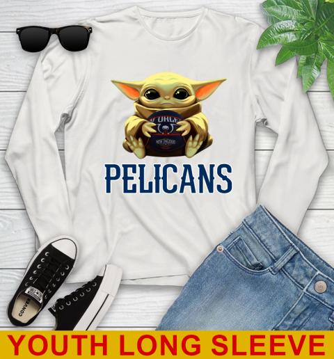 NBA Basketball New Orleans Pelicans Star Wars Baby Yoda Shirt 133