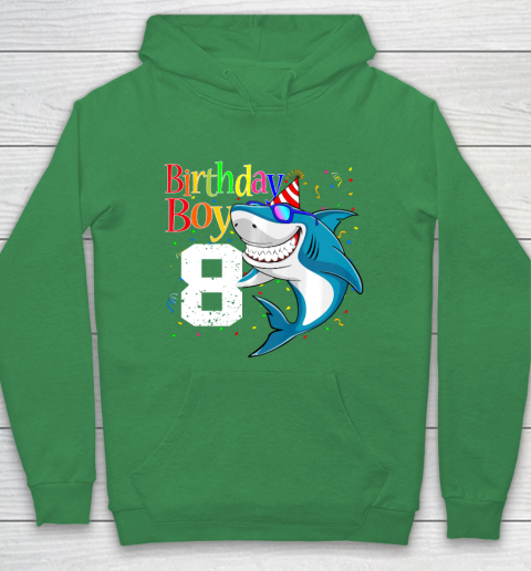 Kids 8th Birthday Boy Shark Shirts 8 Jaw Some Four Tees Boys 8 Years Old Hoodie 5