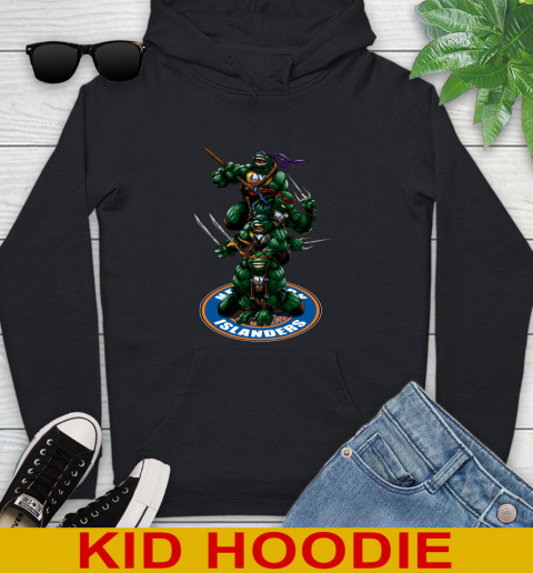 NHL Hockey New York Islanders Teenage Mutant Ninja Turtles Shirt Youth Hoodie 2