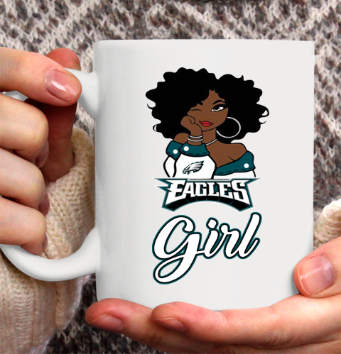 Philadelphia Eagles Girl NFL Ceramic Mug 11oz 4