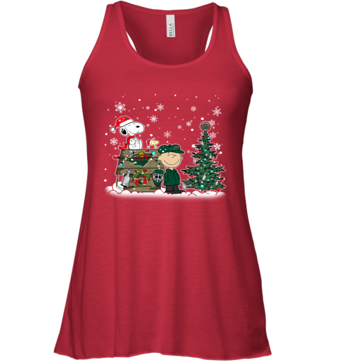 NHL Minnesota Wild Snoopy Charlie Brown Christmas Hockey Super Bowl Sports E7BX5wQO8Lz flowy tank 32 95 151514 front red