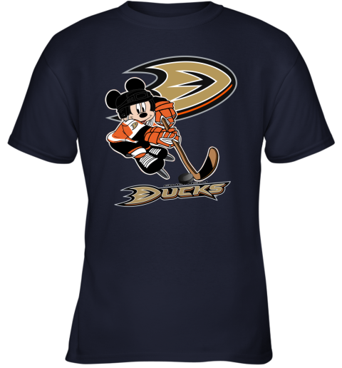 NHL Anaheim Ducks Mickey Mouse Disney Hockey T Shirt - Rookbrand