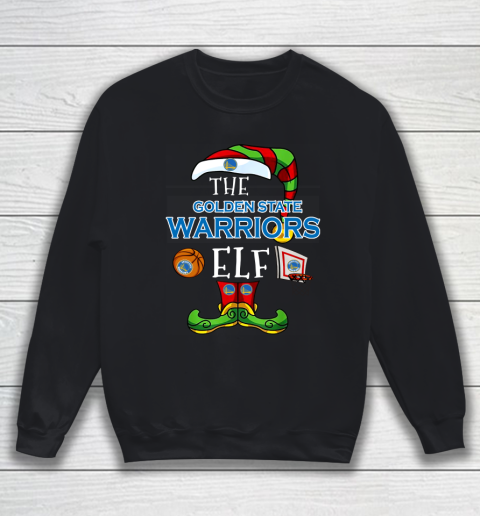 Golden State Warriors Christmas ELF Funny NBA Sweatshirt