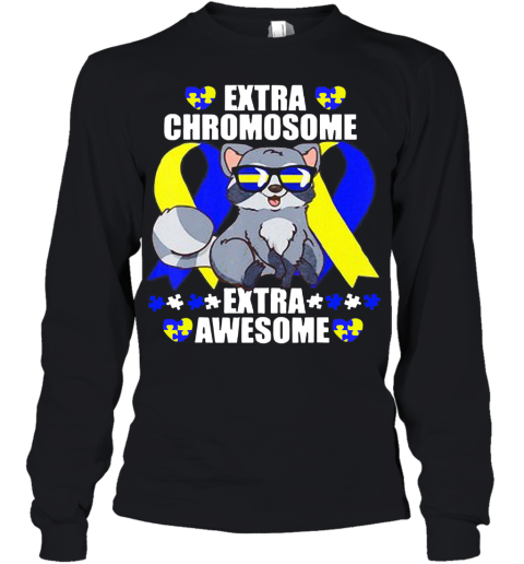 Chromosome World Down Syndrome Awareness Youth Long Sleeve