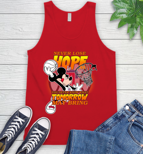 LA Clippers NBA Basketball Mickey Disney Never Lose Hope Tank Top 5