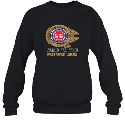 NBA Come To The Detroit Pistons Star Wars Basketball Sports Sweatshirt