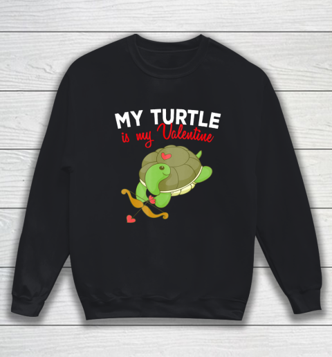 Turtle Valentine T Shirt Sea Turtle Cupid Valentines Day Sweatshirt