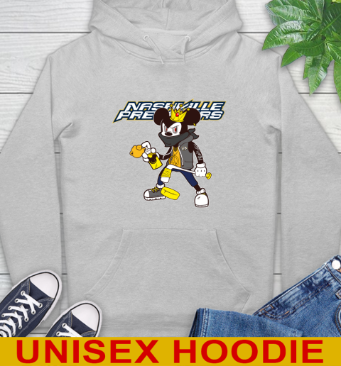 Nashville Predators NHL Hockey Mickey Peace Sign Sports Hoodie 6