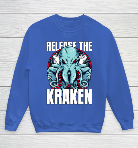 Release the Kraken Youth Sweatshirt 6