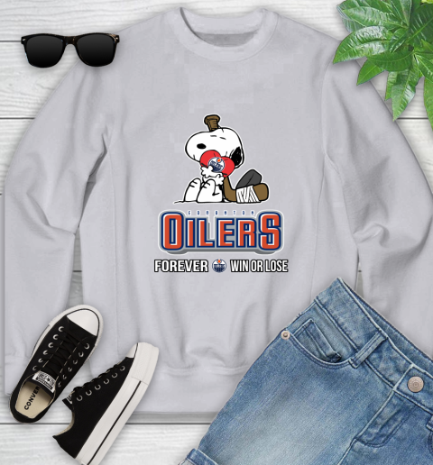 NHL The Peanuts Movie Snoopy Forever Win Or Lose Hockey Edmonton Oilers 118
