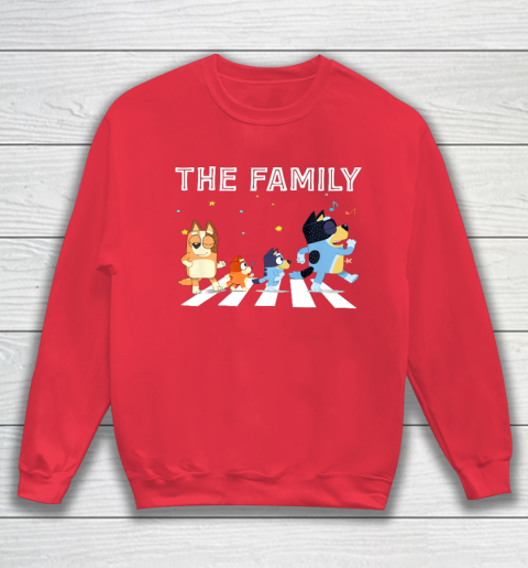 The Heeler Family Bluey Dad Mom For Lover Sweatshirt 7