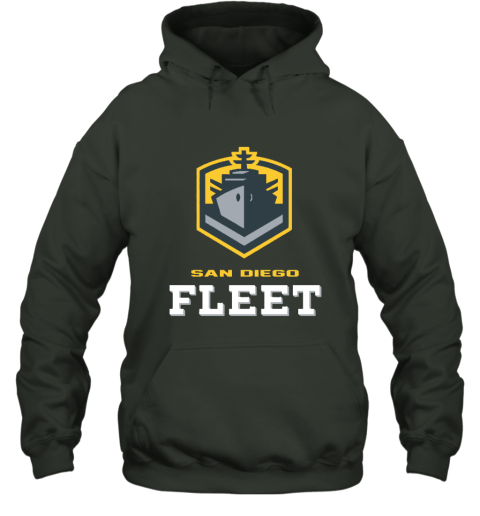 San Diego Fleet logo lyhp san diego fleetlogo hoodie 23 front forest