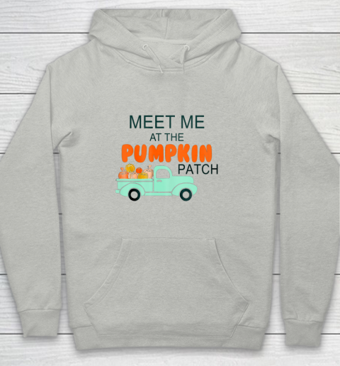 Halloween Costume Shirt Meet Me At The Pumpkin Patch Youth Hoodie