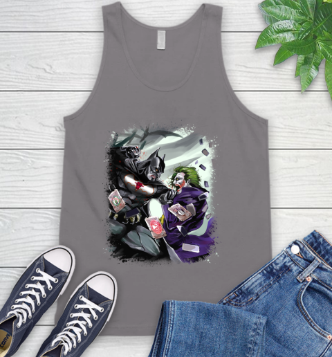 Chicago Bulls MLB Basketball Batman Fighting Joker DC Comics Tank Top 7