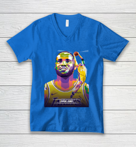 T shirt lebron james uomo blu hotsell