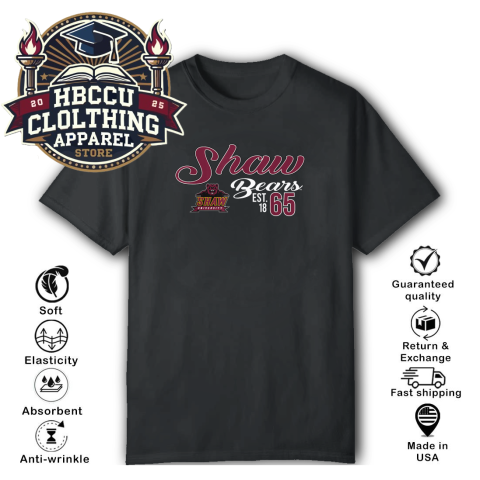 Shaw Bears HBCU Est 1865 T-Shirt