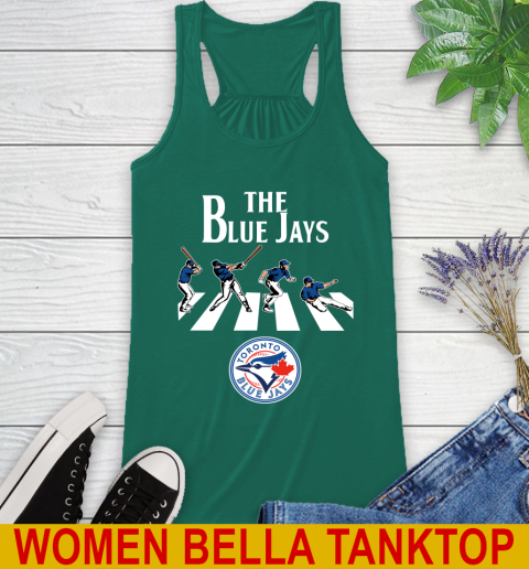 MLB Baseball Toronto Blue Jays The Beatles Rock Band Shirt Racerback Tank 5