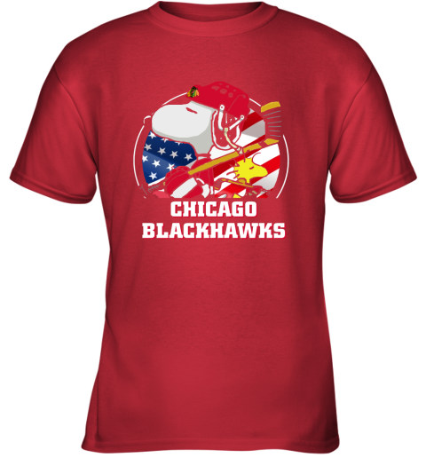2osg-chicago-blackhawks-ice-hockey-snoopy-and-woodstock-nhl-youth-t-shirt-26-front-red-480px