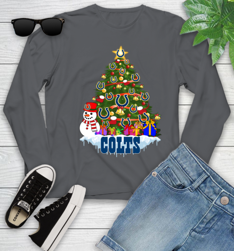 Indianapolis Colts Merry Christmas NFL Football Sports Youth Long Sleeve 8