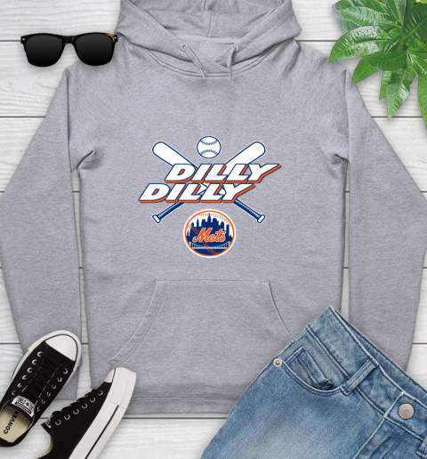 MLB New York Mets Dilly Dilly Baseball Sports Youth Hoodie 6