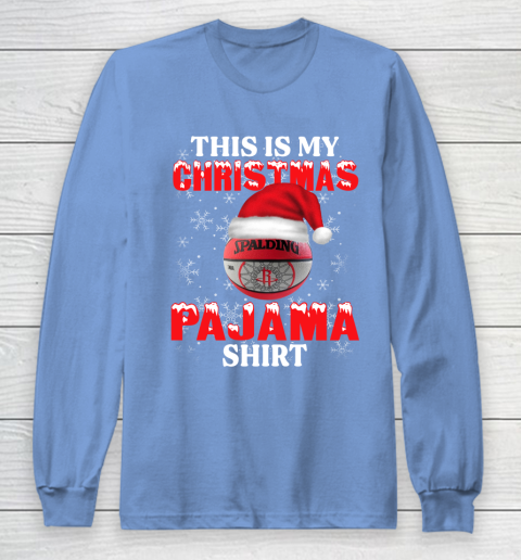 Houston Rockets This Is My Christmas Pajama Shirt NBA Long Sleeve T-Shirt 8