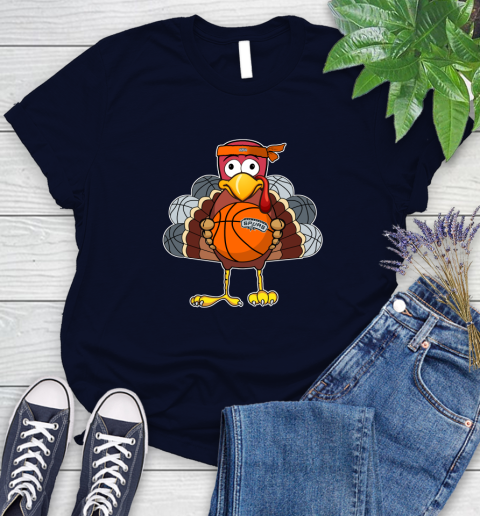 San Antonio Spurs Turkey thanksgiving day Women's T-Shirt 3
