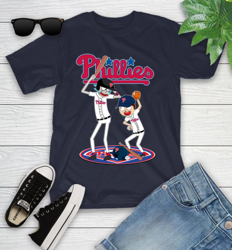 MLB Philadelphia Phillies Rick And Morty Baseball 105