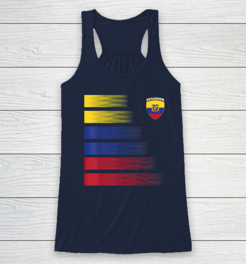 Ecuador Football Shirt Ecuadorian Soccer Jersey Racerback Tank 5