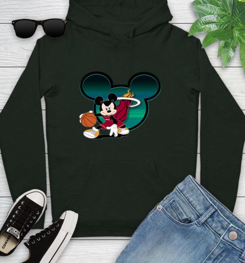NBA Miami Heat Mickey Mouse Disney Basketball Youth Hoodie 13