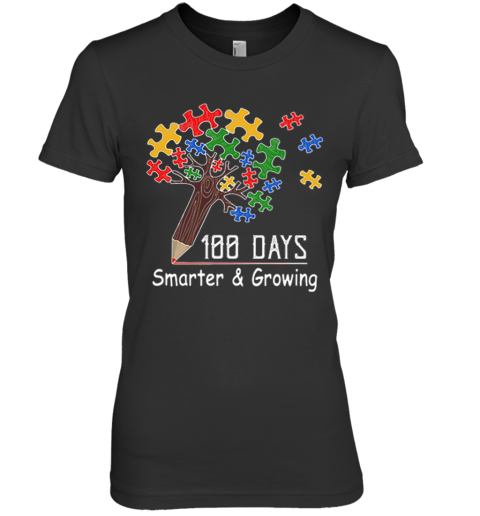 100 Days Smarter Premium Women's T-Shirt