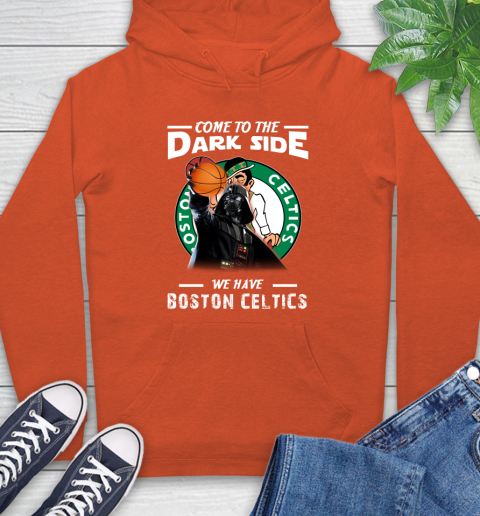 NBA Come To The Dark Side We Have Boston Celtics Star Wars Darth Vader Basketball Hoodie 4