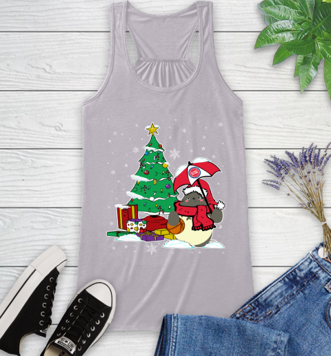 Detroit Pistons NBA Basketball Cute Tonari No Totoro Christmas Sports Racerback Tank 5 Detroit Pistons NBA Basketball Cute Tonari No Totoro Christmas Sports Racerback Tank - Image 5
