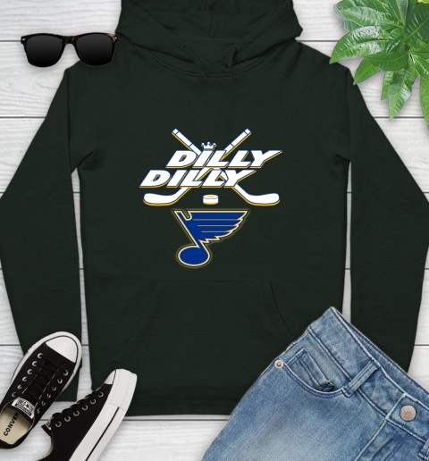 NHL St.Louis Blues Dilly Dilly Hockey Sports Youth Hoodie 13