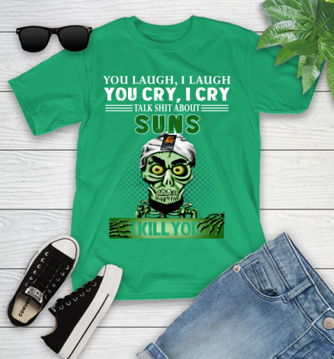 NBA Talk Shit About Phoenix Suns Warriors I Kill You Achmed The Dead Terrorist Jeffrey Dunham Basketball Youth T-Shirt 8