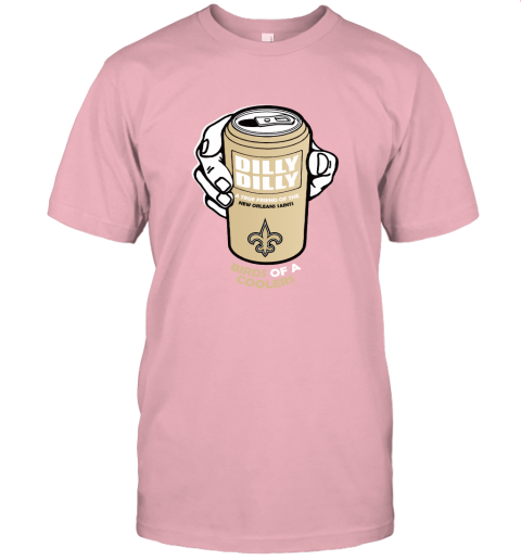 Bud Light Dilly Dilly! New Orleans Saints Of A Cooler Unisex Jersey Tee