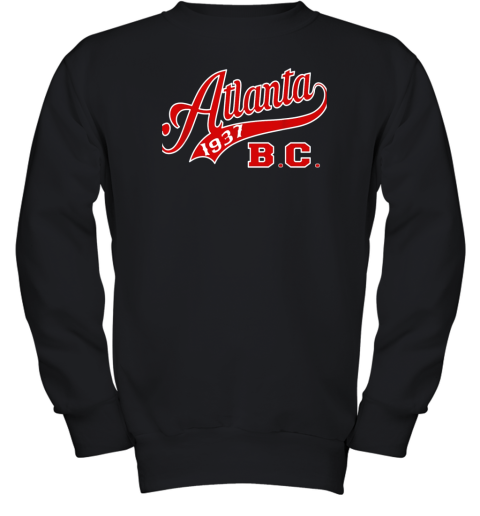Negro Baseball League Apparel  Shirt Atlanta Blk Crackers Youth Sweatshirt