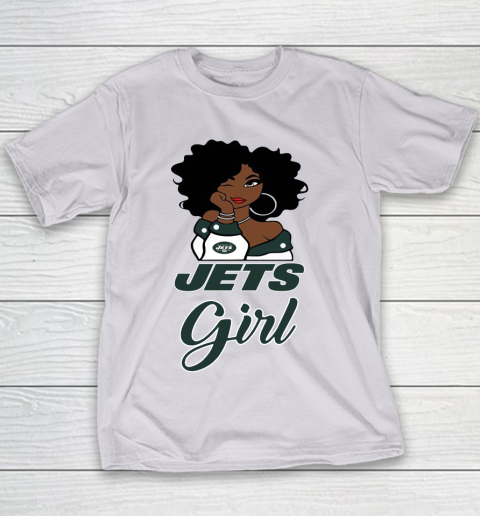 New York Jets Girl NFL Youth T-Shirt 5