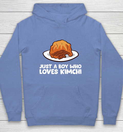 Just a Boy Who Loves Kimchis Funny Kimchi Youth Hoodie 8