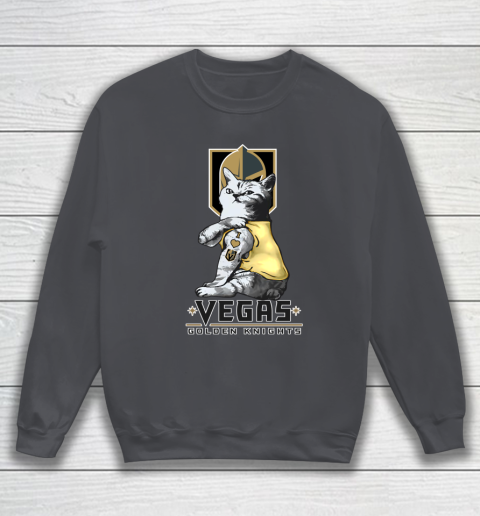 NHL My Cat Loves Vegas Golden Knights Hockey Sweatshirt 4