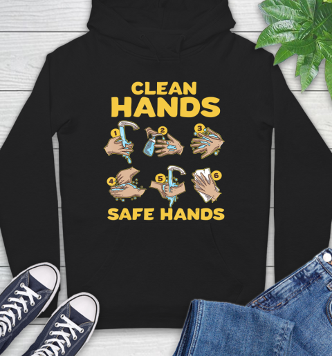 Nurse Shirt Washing Clean Hands Safe Hand Hygiene Wash Save T Shirt Hoodie