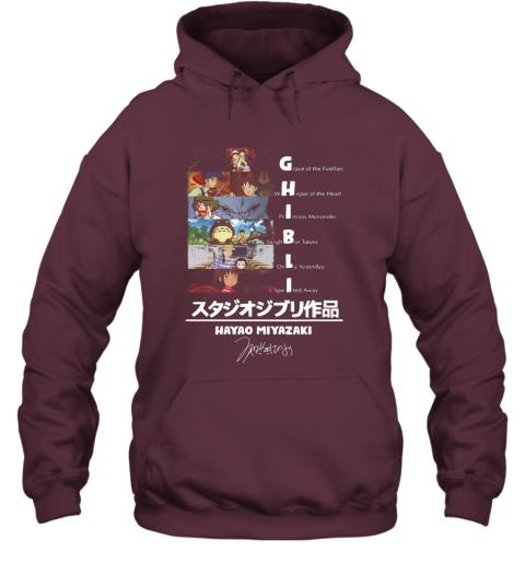 hayao miyazaki hoodie