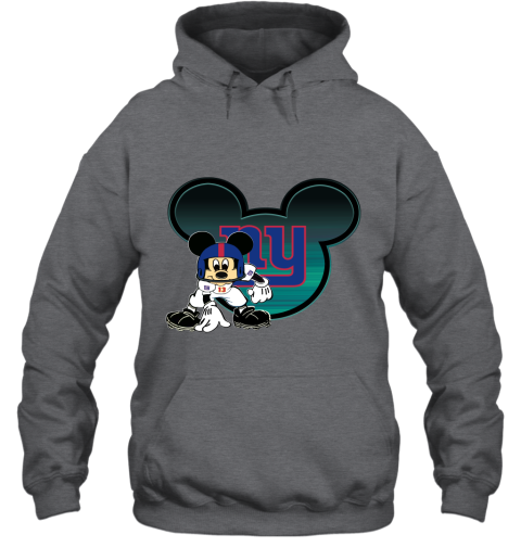 NFL New York Giants Mickey Mouse Disney Football T Shirt psLp4XyGJEL hoodie 23 95 151514 front dark heather