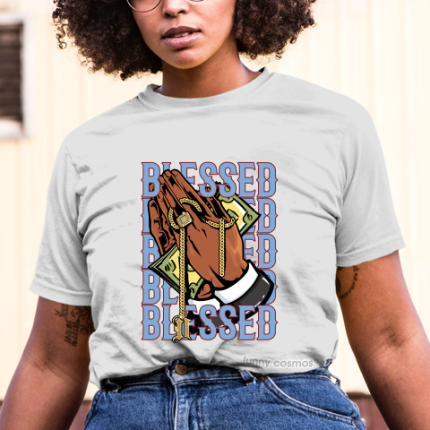 Air Jordan 1 Fearless Matching Sneaker Tshirt Drake Blessed Red and Blue Jordan Tshirt