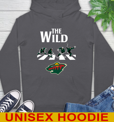 NHL Hockey Minnesota Wild The Beatles Rock Band Shirt Hoodie 7