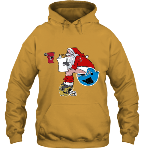 1y2r santa claus tampa bay buccaneers shit on other teams christmas hoodie 23 front gold