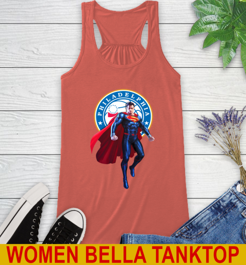 NBA Awesome Superman Basketball Sports Philadelphia 76ers 40