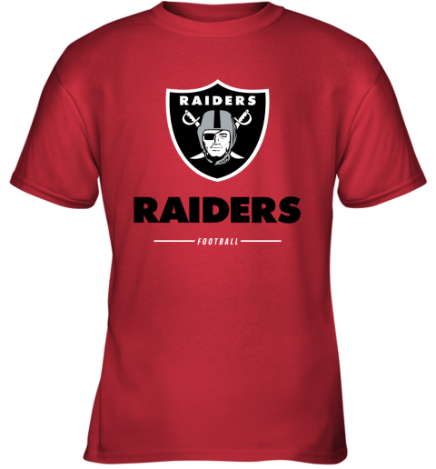 Oakland Raiders Youth Team Logo T-Shirt - Black